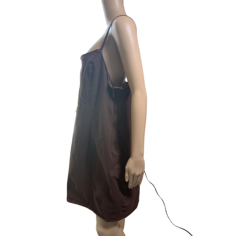 Divided Chocolate Brown Midi Dress - Picture 7 of 13